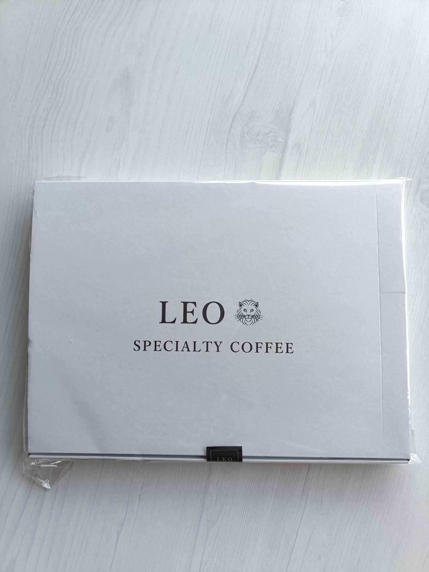 LEOコーヒー到着した時の様子。